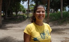 Iris Danielle Tenório, idealizadora do trote.