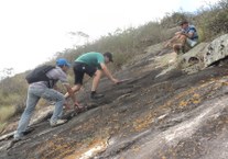 Professores escalam a Serra da Onça