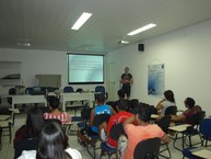 Aula no Ceraqua, em Porto Real do Colégio