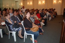 Público presente na solenidade de instalação do Comitê