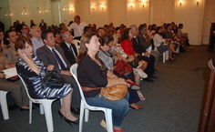 Público presente na solenidade de instalação do Comitê