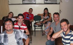 Grupo de Teatro em seminário realizado pela ETA