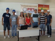 Alunos participantes da Exposição de Tecnologia