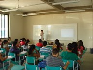 Sala de aula do Curso de Nivelamento