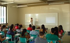 Sala de aula do Curso de Nivelamento