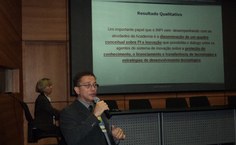 Araken apresentou conferência sobre políticas do Instituto Nacional da Propriedade Industrial