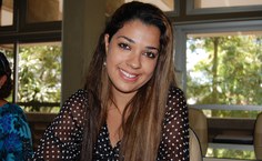 Gabriela Rodrigues foi bolsista de comunicação da Ascom e agora volta como servidora