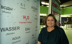 Professora Tânia Piatti expõe trabalho sobre a água