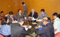 Vice-reitora e representantes do Campus Arapiraca estiveram presentes