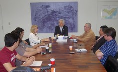 Reitor recebe representantes do Iphan para discutir parceria