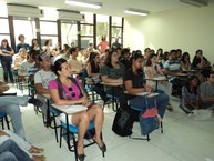 O debate foi acompanhado atentamente pelos estudantes