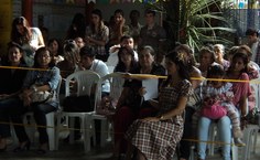 Pátio do NDI ficou lotado