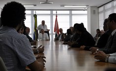 Solenidade de assinatura do convênio