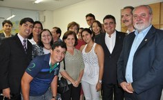 Ministro dos Esportes e equipe da Ufal que lutou pelos projetos