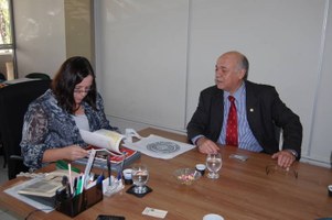 Reitor paraguaio visita a Ufal