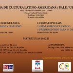 Inscrições abertas para cursos de Espanhol, Italiano, Francês e Alemão