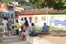 Filmagem em Bebedouro, bairro de Maceió