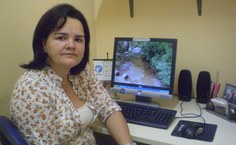 A geógrafa Ana Paula Lopes da Silva desenvolve pesquisas sobre remanescentes hídricos do semiárido