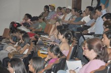 Alunos prestigiaram a conferência