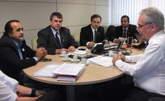 Equipe da Cied em reunião em Brasília