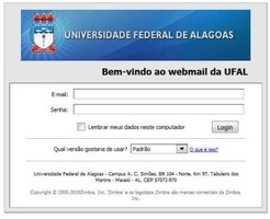 Ufal adota novo sistema de e-mail institucional