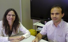 Simoni Meneguetti e Pedro Valentim comemoram o avanço da pós-graduação na Ufal