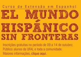 Inscrições abertas para curso de extensão de Espanhol Básico