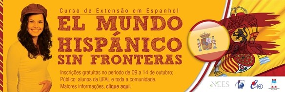 Inscrições abertas para curso de extensão de Espanhol Básico