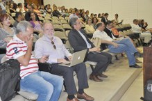 Professores prestigiaram o evento