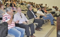 Professores prestigiaram o evento