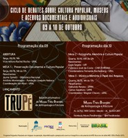 Museu Théo Brandão promove ciclo de debates