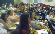 Público presente ao encontro