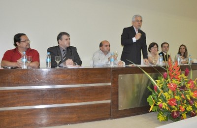 Reitor Eurico Lôbo fez a abertura do evento