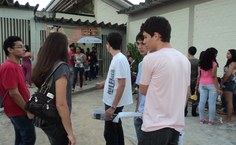 Estudantes ansiosos com o Enem 2012
