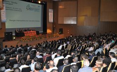 Na abertura, o evento premiou os destaques no ano na área de Engenharia Estrutural