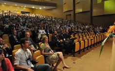 O auditório do Centro de Convenções reuniu pesquisadores e profissionais da engenharia no 54º Congresso Brasileiro do Concreto