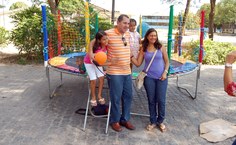 Pais prestigiam a festa