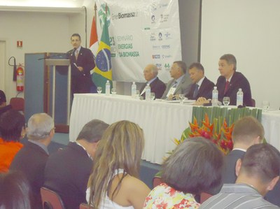 Secretário de Planejamento Luiz Otávio Gomes abriu o EnerBiomassa 2012 | nothing