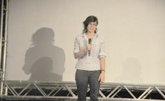 Patrícia Galucci agradece a menção honrosa recebida por Irene