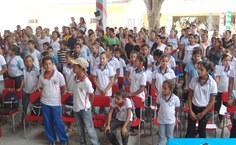 Alunos do  Luiz Duarte participam do evento