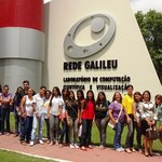 Alunos do Cepa visitam o Laboratório de Computação Científica e Visualização