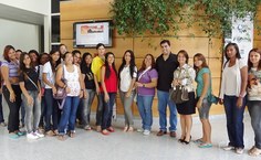 Estudantes visitaram o LCCV, no Campus A. C. Simões