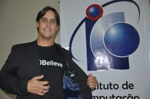 Demian Borba, ex aluno da Ufal e atual representante da BlackBerry no Brasil