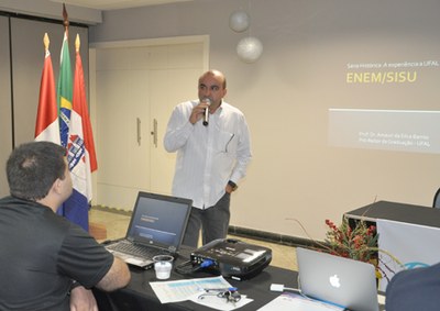 Amauri Barros, pró-reitor da Ufal e presidente do Forgrad Nordeste