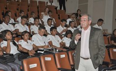 Delson Lyra parabenizou a participação dos estudantes