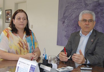 Rachel Rocha e Eurico Lôbo falam das conquistas da universidade em 2012