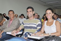Ulisses Neto, Ramon Filgueiras e Sâmia Regina esperam ter encontrado os cursos de suas vidas