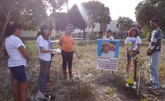 Família faz homenagem a filho assassinado há um ano