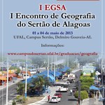 Campus do Sertão promove encontro de Geografia em Delmiro Gouveia