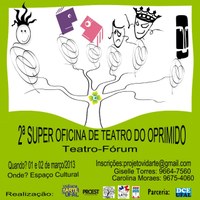 Inscrições abertas para oficina de Teatro do Oprimido